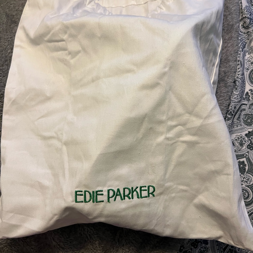 Edie Parker Green Bag with Dust Bag
